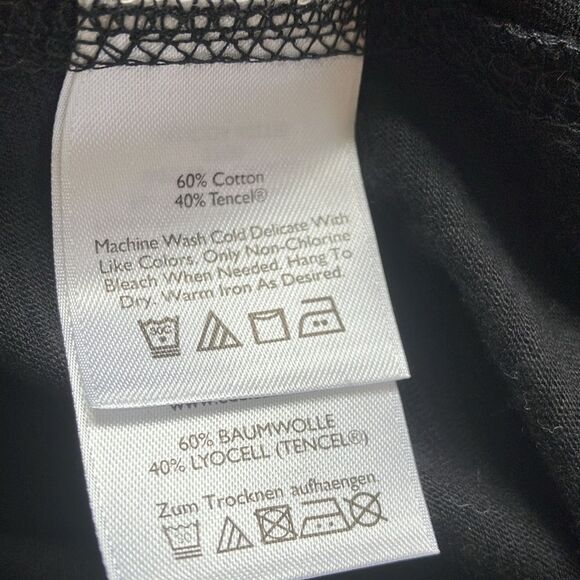 Eddie Bauer draw string black maxi skirt - Picture 5 of 5